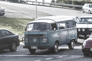 Old Volkswagen Bus