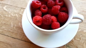 Raspberry Teacup