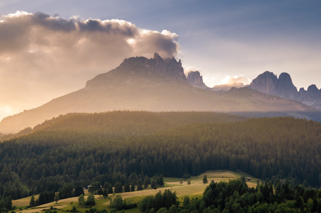 Clouds in the Mountains