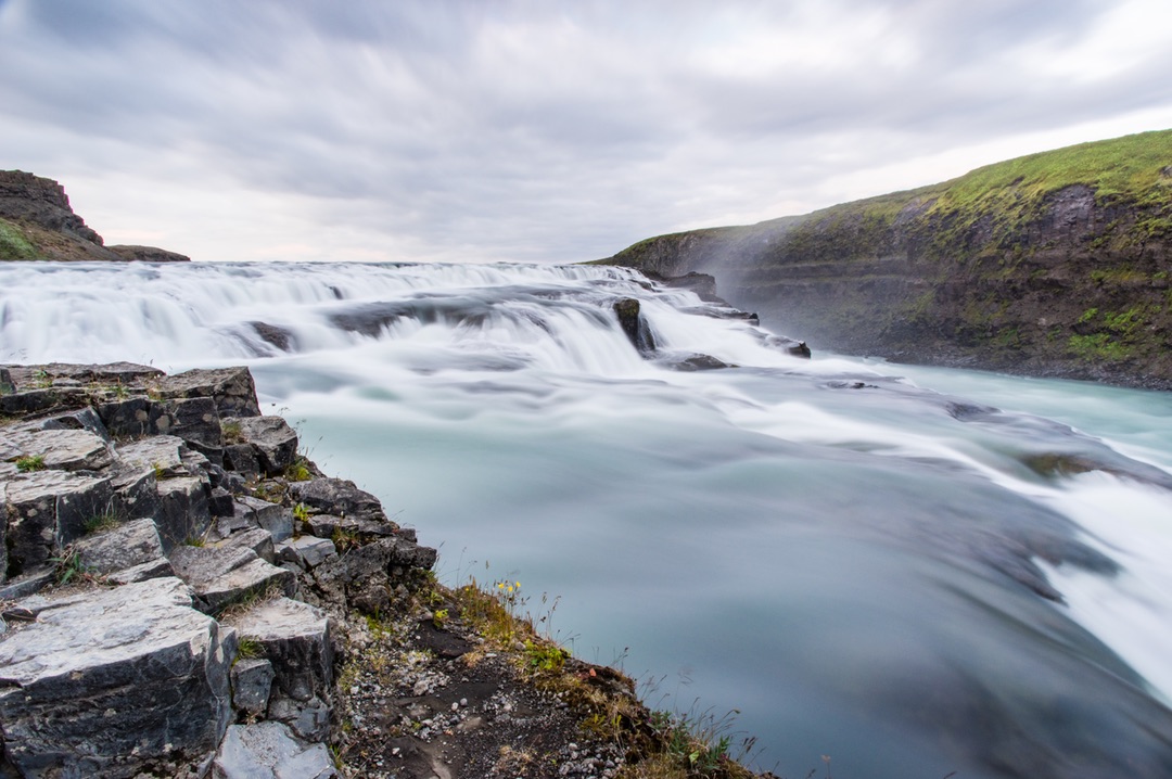 Foamy Waterfall
