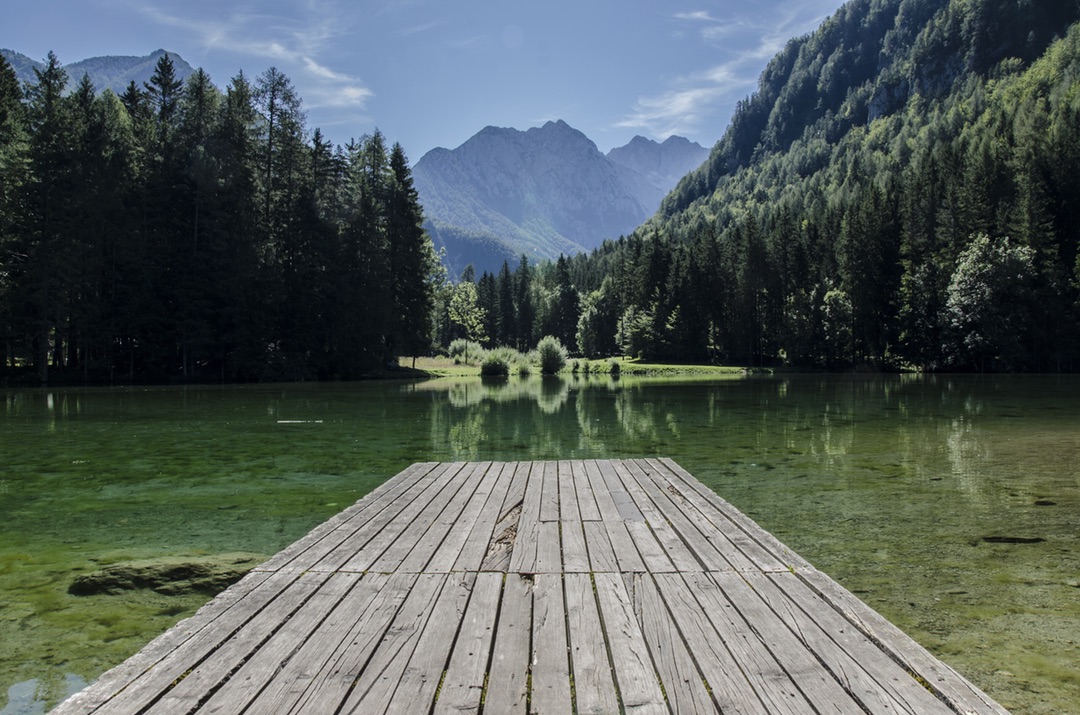 Morning Lakeside Dock
