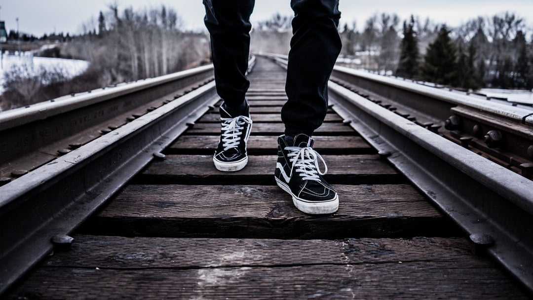 Walking on Railroad