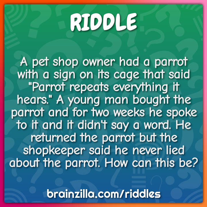 Animal Riddles with Answers - Brainzilla