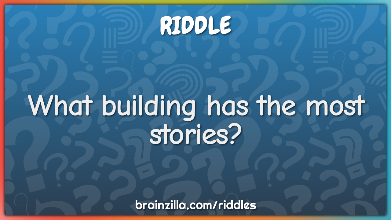 What building has the most stories?